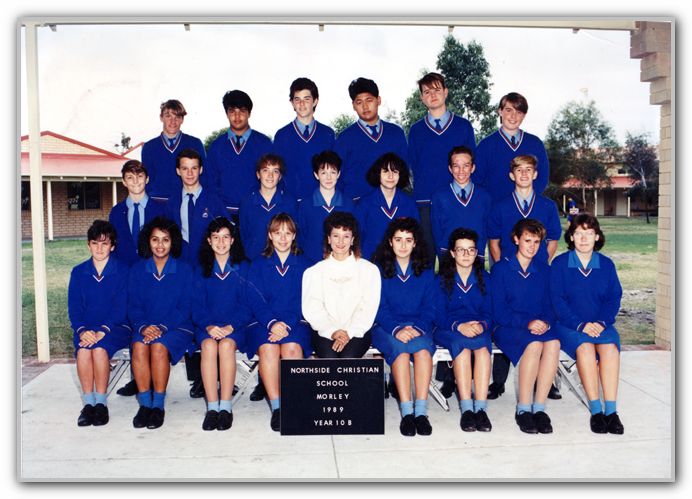 MJ School Photo Year 10 1989